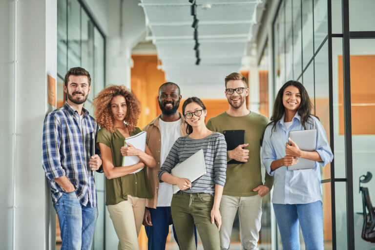 Diverse international students on study to PR pathway in Canada