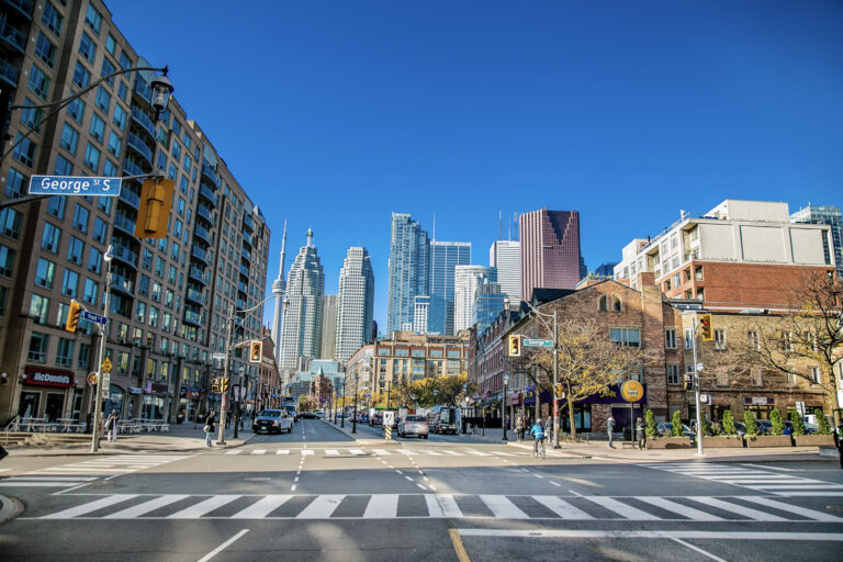 Toronto cityscape with CN Tower