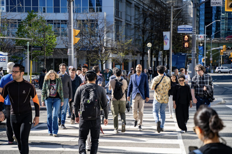 Toronto multicultural city scene