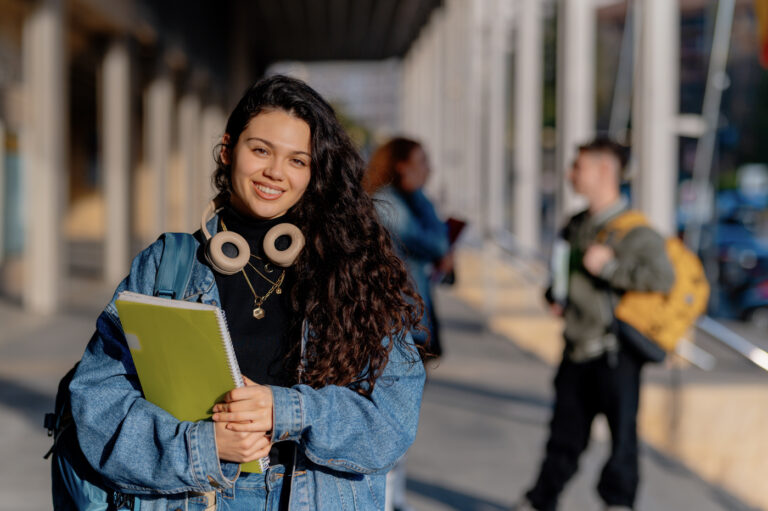 Winnipeg international student outdoors