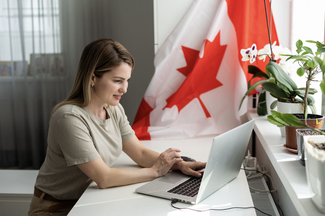 Canadian trades tools and hard hat