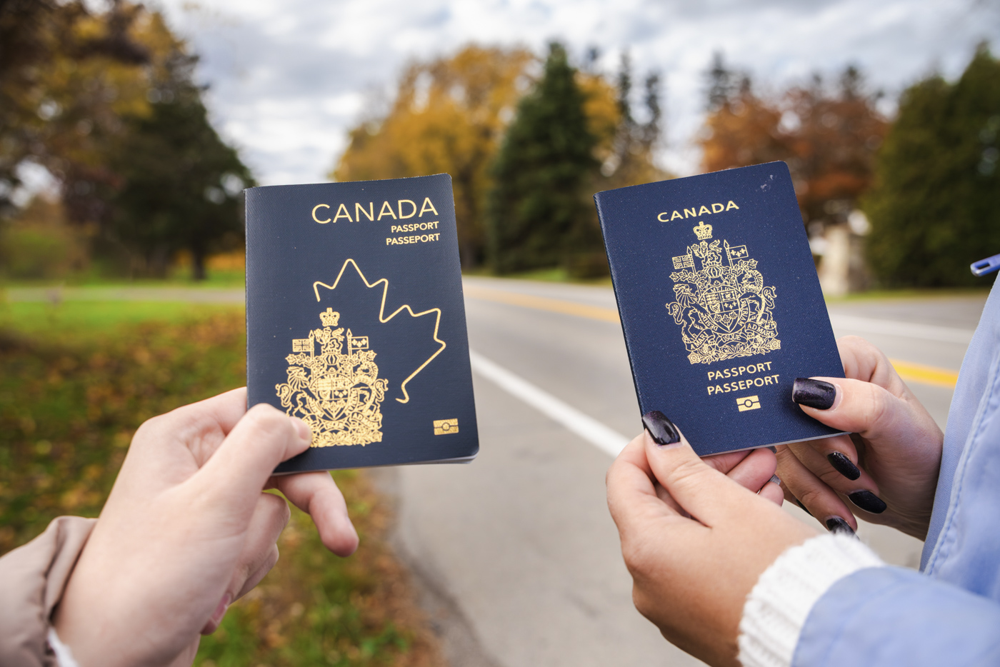 Canadian passports held for Alberta immigration
